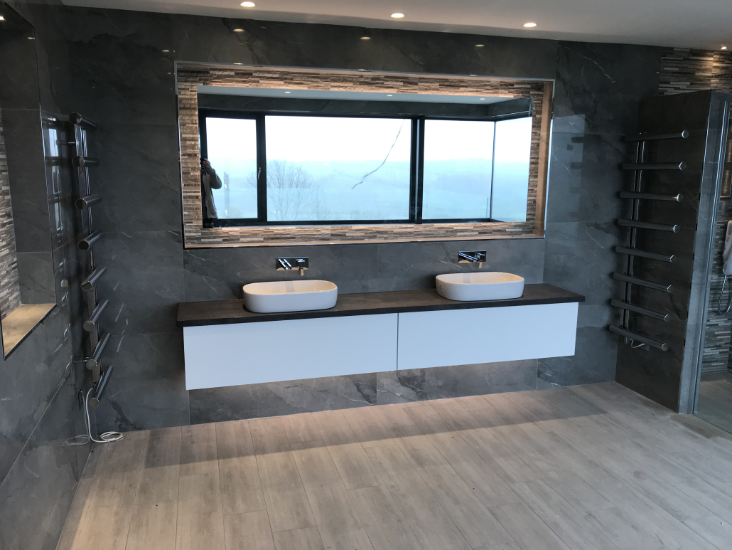 'High end' shower room