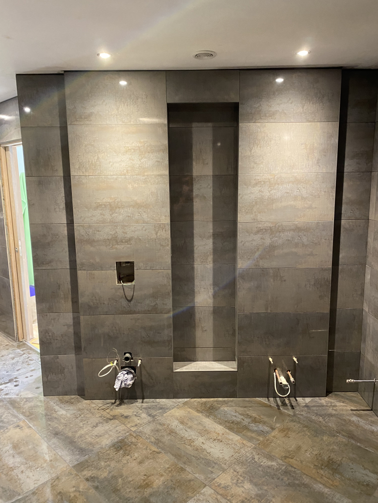 'High end' Porcelanosa ceramic tiles